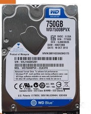 WD7500BPVX Original Western Digital 750GB 5400RPM 2.5