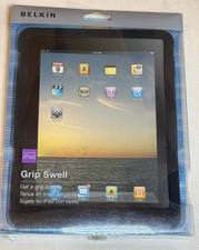 BRAND NEW APPLE iPad 1 BELKIN Grip Swell Silicone Case Protection Skin black picture