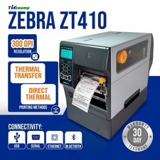 Zebra ZT410 DT/TT Label Printer 300 dpi Peeler Rewinder USB Bluetooth LAN picture