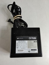 Corsair CX750M 750 W 24 Pin ATX Desktop Power Supply CP-9020222 picture