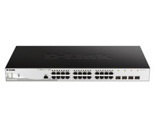 D-Link Switch 24 port PoE 10/100/1000BASE - Switch (DGS-1210-28P/ME picture