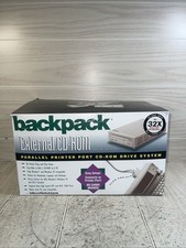 MicroSolutions Backpack CD ReWriter External Drive Model 167550 New Open Box picture