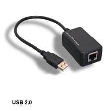 LOT 10pcs USB 2.0 Type A to RJ45 Ethernet Connector 10/100Mbps Internet Port picture