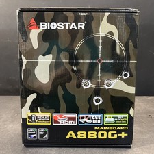 Open Box BIOSTAR A880G+ Mainboard For AMD Processor AM3 AMD Athlon II E33 picture