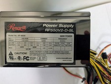 Rosewill Stallion 550W PC Power Supply RP550V2-D-SL ATX12V V2.01 Desktop PSU picture