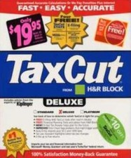 TaxCut 2002 Deluxe PC CD amend past federal financial income tax returns program picture