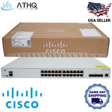 Cisco Catalyst C1300-24XT 20x 10GBASE-T 4x SFP+ Combo Layer 3 Managed Switch picture