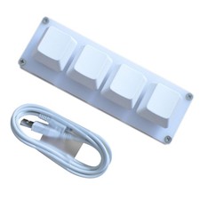4Keys USB Mini Mechanical Keyboard DIY Custom Shortcut Macro Programmable Keypad picture