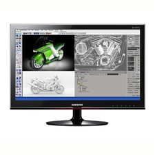 Samsung P2350-1 23 Inch Widescreen Touch Of Color LCD Monitor Rose Black 9E picture