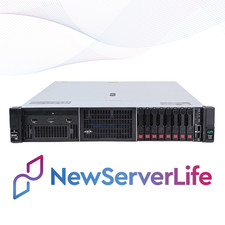 HP ProLiant DL380 Gen10 8SFF 2x Gold 6150 2.7GHz =36 Cores 64GB P408i-a 4xRJ45 picture