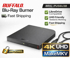 Buffalo BRXL-PUS6U3B 4K UHD Blu-Ray Drive MAKEMKV LibreDrive READY BU40N PLEX picture