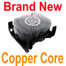 Intel Socket 478 CPU Copper Core Heatsink with Cooling Fan C91249 (Brand New) picture