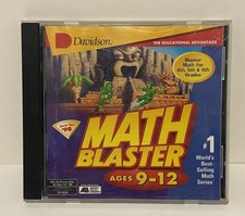 Math Blaster (9-12yrs) - Educational Game, Learning System PC MAC CD-ROM picture