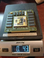 HP, CPU 1FT9-0002, 91100016 3.4 9437  Processor Vintage Chip, Ewaste/Gold picture
