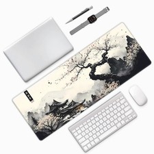 Japanese Mouse Pad, Large Japanese Desk Mat, Anime Gaming Keyboard Mat, No... picture