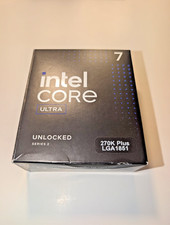 EMPTY BOX ONLY Intel Core Ultra 7 270K Plus Retail Box LGA1851 - No CPU Included picture