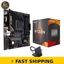 Micro Center AMD 5500 CPU & ASUS TUF A520M Motherboard Bundle picture