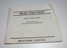 Western Digital WDXT-Gen 2 Plus Winchester Disk Controller Board Install Guide picture