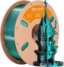 Silk Dual Color PLA Filament 3D Printer 1.75Mm +/- 0.03Mm, Bicolor picture