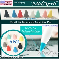 Apple Pen Nib Tip Cap Protective Case Cover Pencil 1/2 Generation pen  picture