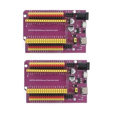 2Pcs ESP32 Expansion Board Module for Arduino 38-Pin Purple Board picture