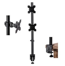 TV/Monitor VESA Desk Mount Dual Stacked Vertical Fits 13