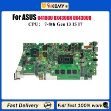 UX430UN Laptop Motherboard For ASUS U4100U UX430UQ Mainboard W/ I3 I5 I7 CPU picture
