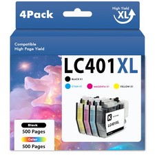 LC401XL Black Color Ink compatible for Brother MFC-J1010DW MFC-J1012DW J1170DW picture