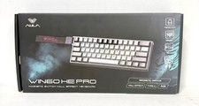 Open Box - AULA WIN60 HE PRO 60 Mechanical Gaming Keyboard Magnetic Switch Black picture