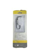 ATIVA USB-C  TO VGA DISPLAY ADAPTER Cable 4521-616  - New picture