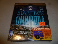 NEW SEALED STAR TREK OMNIPEDIA PC COMPUTER GAME CD-ROM PREMIERE WINDOWS 95 NIB  picture