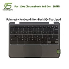 New 5M11C94663 For Lenovo 100e Chromebook Gen 3 Palmrest W/ Keyboard Touchpad US picture