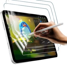 [3 PACK] Clear/Matte Screen Protectors For Apple iPad 2022 2021 2018 All Models picture