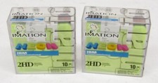 Imation 3.5 DS-HD IBM PC Formatted (Neon Colors,10-Pack) set of 2 *NEW* picture