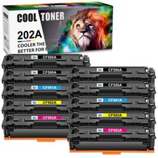 Compatible With HP CF500A 202A Toner Ink LaserJet M281fdw M281cdw MFP M254dw LOT picture