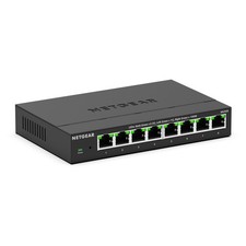 NETGEAR 8-Port 2.5G Multi-Gigabit Ethernet 8 Port, 2.5G, Unmanaged, Black picture