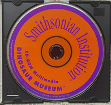Smithsonian Institution Dinosaur Museum (PC Multimedia, 1994) CD-Rom Disc Only picture
