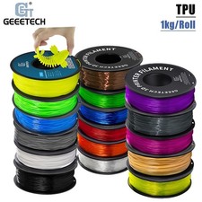 Buy 4 Pay 3 GEEETECH TPU Filament Flexible 1kg/Roll 1.75mm Clear/Solid Color 95A picture