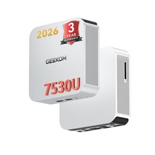 GEEKOM A5 Pro Office AI Mini PC AMD Ryzen5 7530UBeat 743016GB RAM＆1TB SSD picture