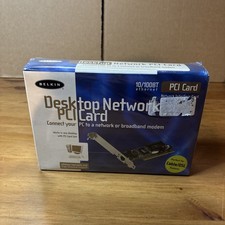 DESKTOP Network PCI Card 32 Bit 10/100Base T Ethernet New picture