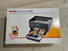 KODAK EASY SHARE G610 DIGITAL PHOTO PRINTER DOCK NEW OPEN BOX - No Film * B186 picture
