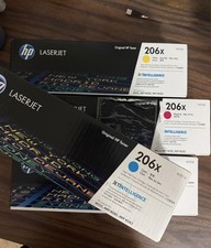 HP 206X Toner Cartridge - CMYK - High Yield – Sealed Box Ships Today picture