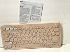Logitech Pebble Keys 2 K380s Multi-Device Bluetooth Wireless Keyboard Tonal Rose picture