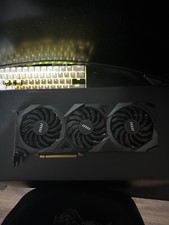 Gigabyte GeForce RTX 3060 12g WINDFORCE OC Video Card black barley used  picture