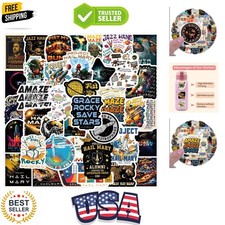 55PCS Project Stickers for Hail Mary Fans, Aamze Merch for Movie Lovers, Astr... picture