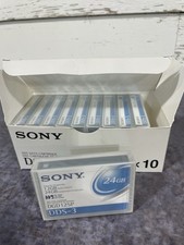 Lot Of 10 SONY DDS3/DDS-3 PREMIUM DAT DATA TAPE CARTRIDGE 12/24GB DGD125P picture