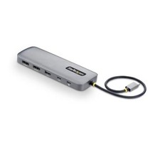 StarTech 9-in-1 USB-C Dock, Dual 4K DisplayPort, 100W, 10Gbps, GbE, SD picture