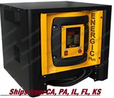 FORKLIFT BATTERY CHARGER 48 VOLTS THREE PHASE DIGITAL 48V 160 AMP 208-240-480V picture
