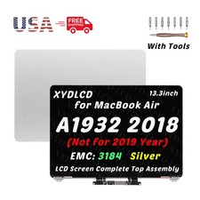 for Apple MacBook Air Retina A1932 Late 2018 LCD Screen Display Assembly Silver picture