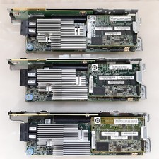 Lot of 3 Cisco UCSC-MRAID12G V02 RAID CONTROLLER CARD w/Cage + 1/2/4GB Cache picture